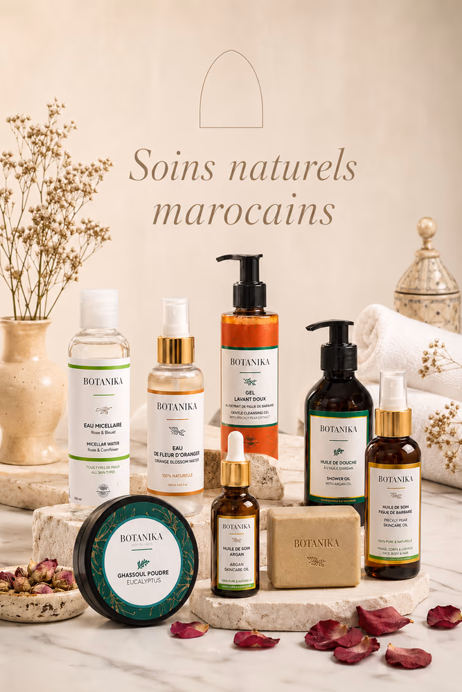 Soins naturels marocains disponibles chez Artalya Saint-Tropez